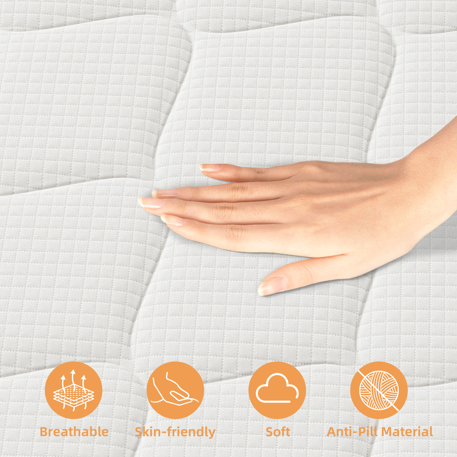 Full /Queen /King Mattress, 10in/12 Inch Memory Foam Hybrid Mattress Springs