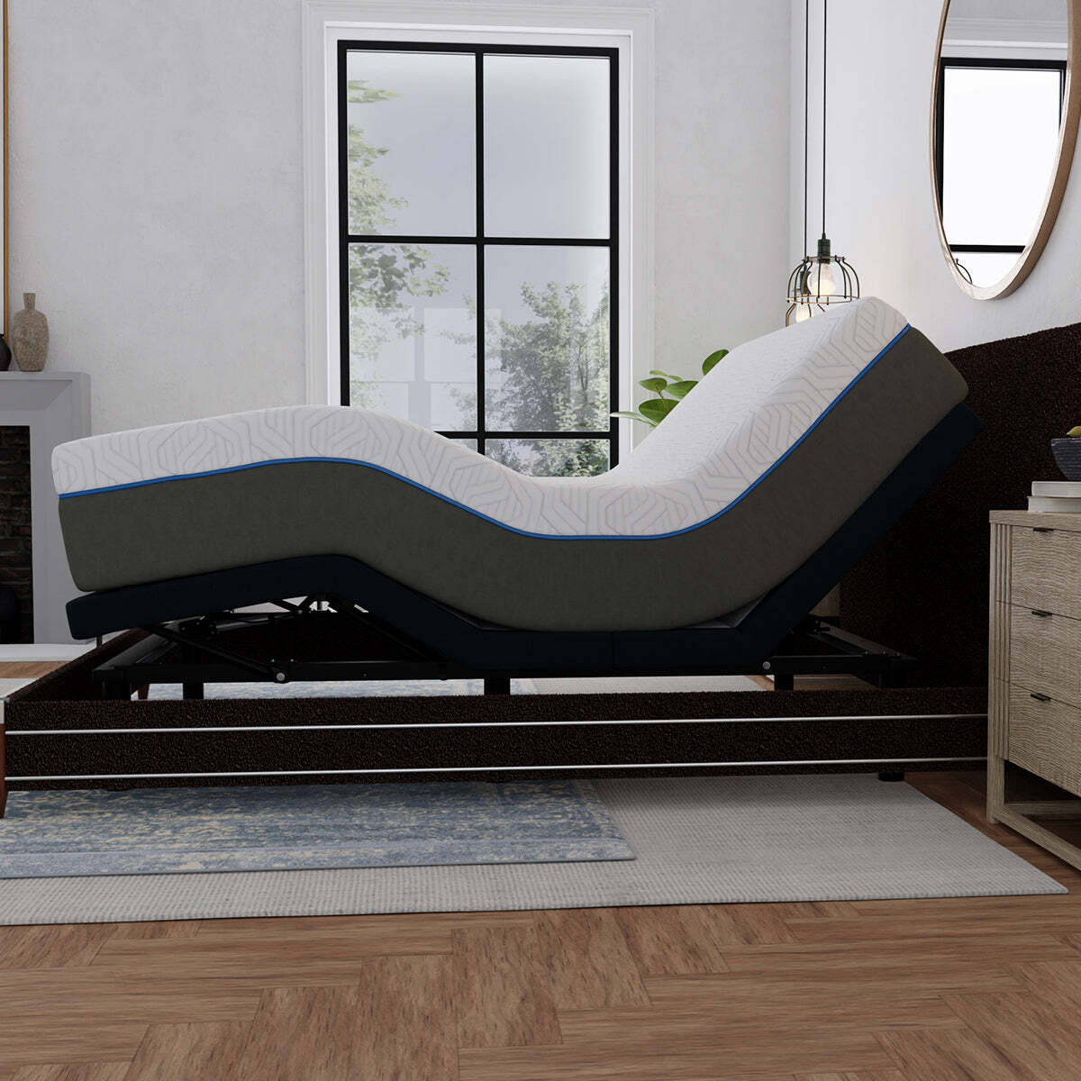 Bedplanet Lavender 12″ Gel Infused Firm Mattress