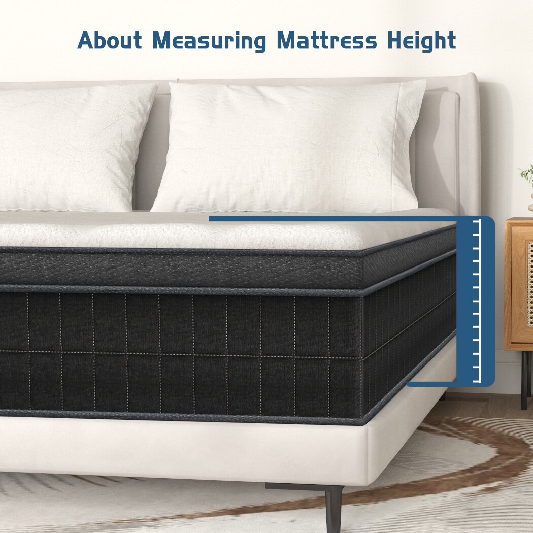 12/14 Inch Mattress in A Box Twin Full Queen King Size Innerspring Memory Foam