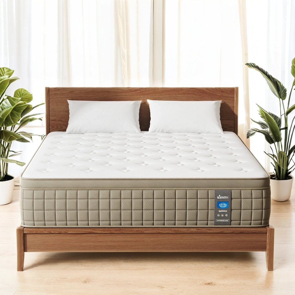 MRH 12-inch, Pocketed Coil, Box Mattress, Hybrid Mattress, Innerspring Mattress