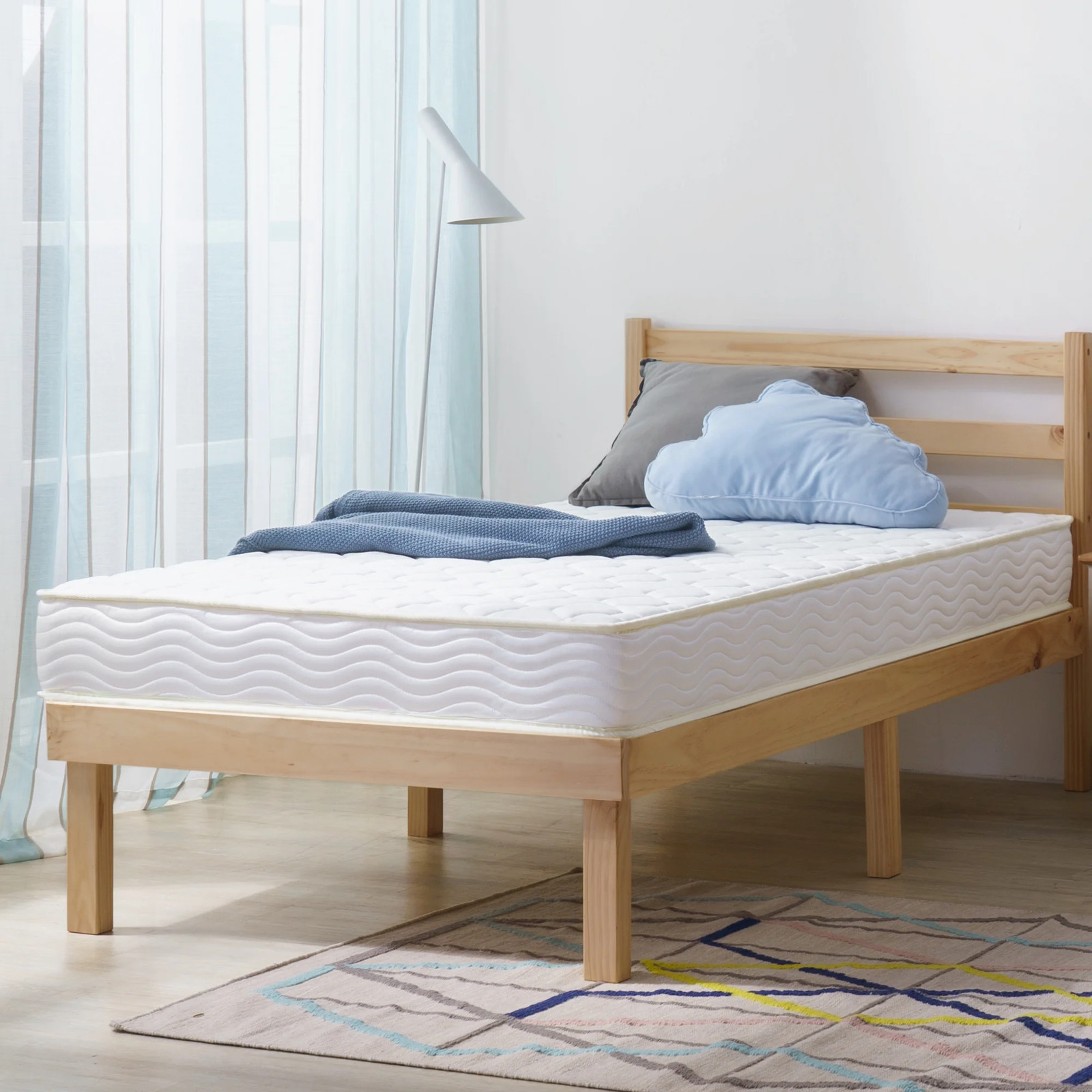 KIDS TWIN MATTRESS 6-Inch Innerspring Tight Top