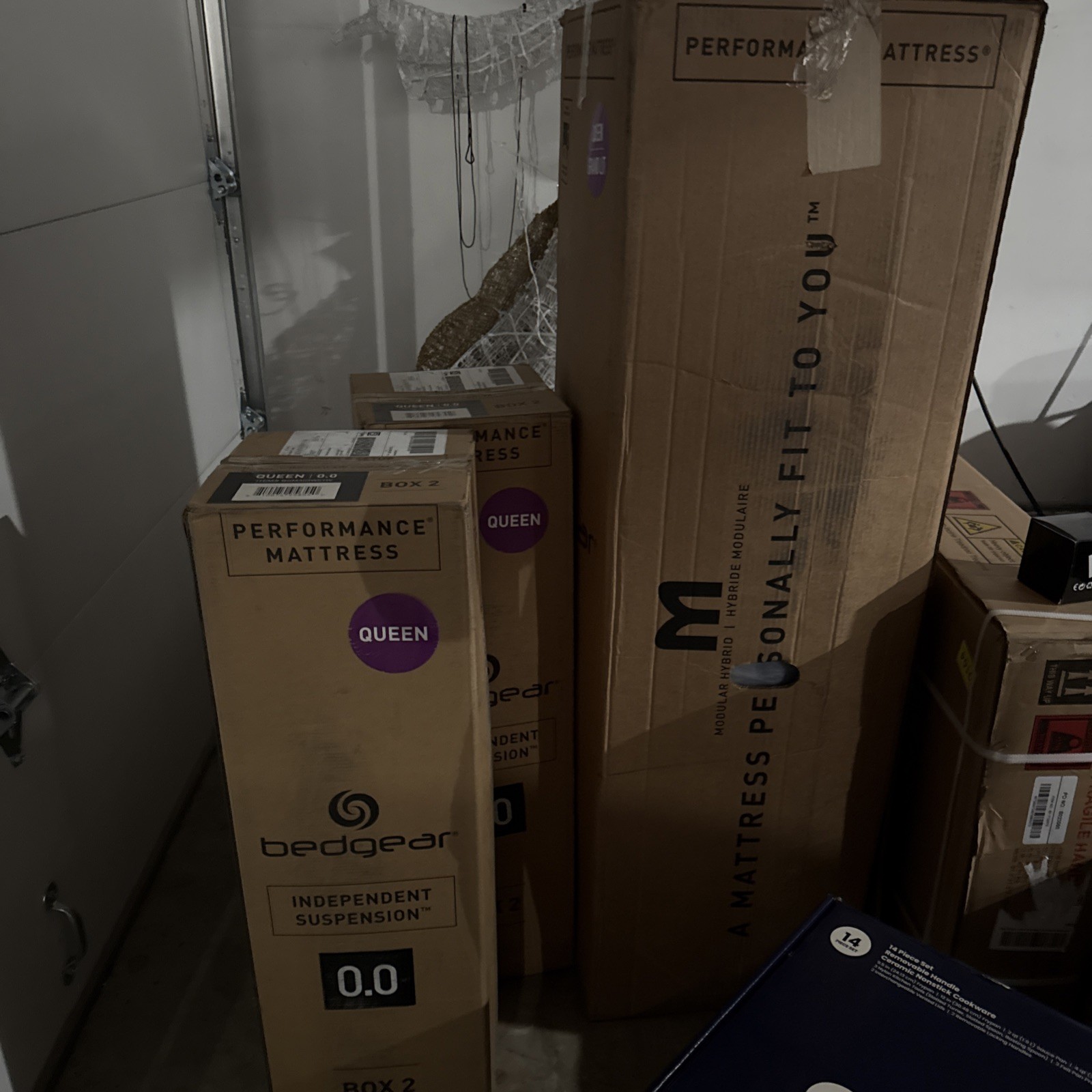BEDGEAR M3 Night Ice Performance Mattress w/ Modular Independent Suspension NIB