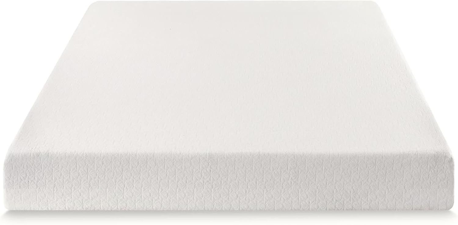 Best Price Mattress 8 inch Twin Mattress Bed-In-A-Box, Green Tea Memory Foam, Wh