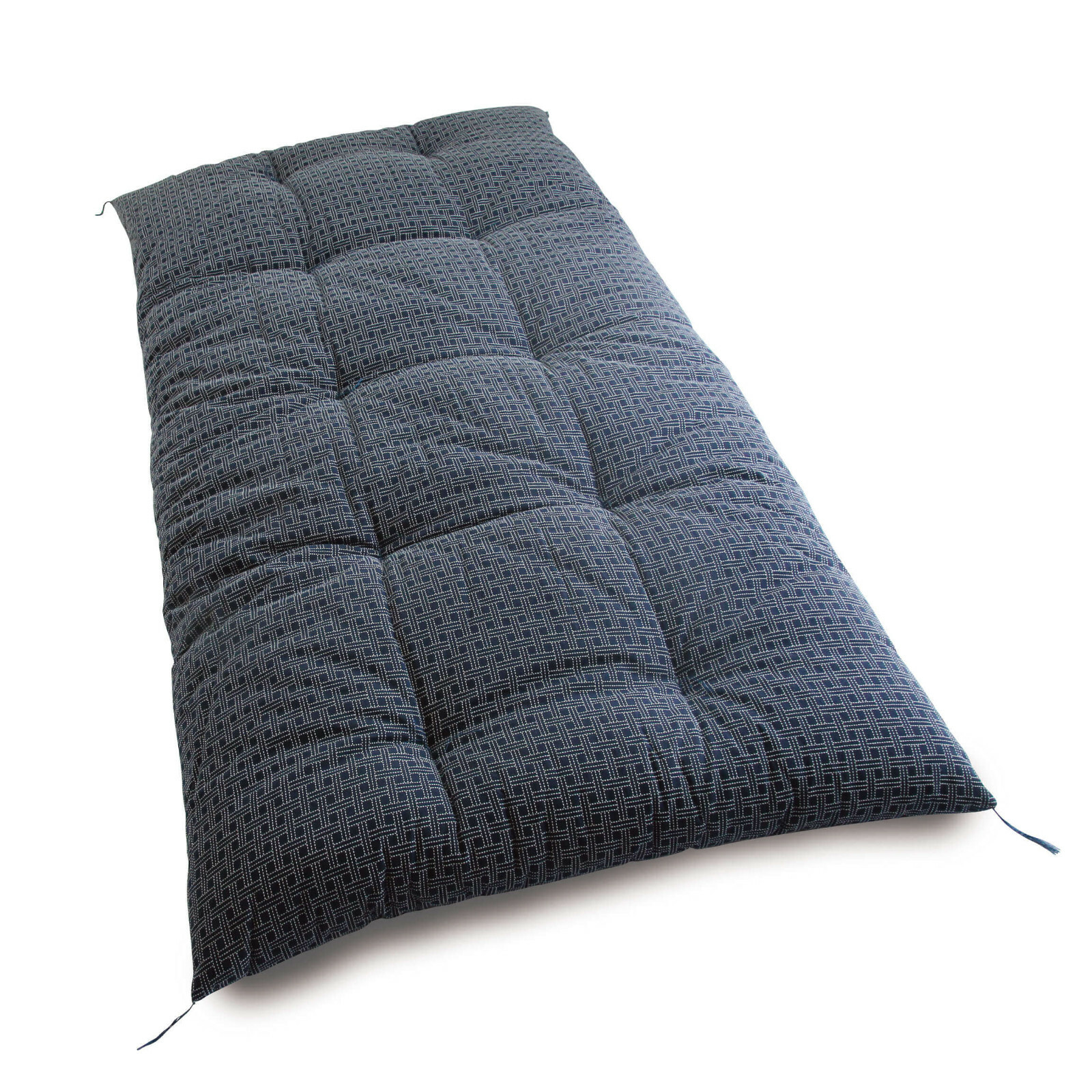 Japanese Futon Mattress Made by craftsmen Enshu Navy Filling:organic cotton 100%