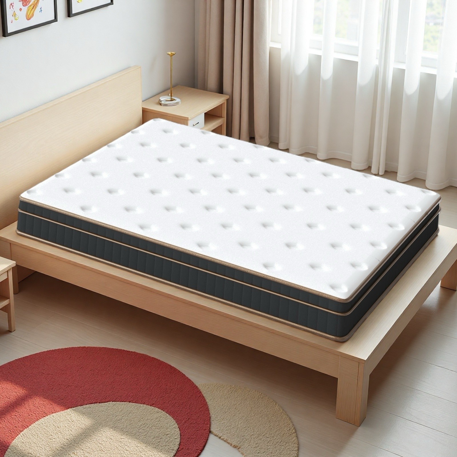 Full Innerspring Mattress 12-Inch – Breathable, Medium Firm For Dorms & Guests