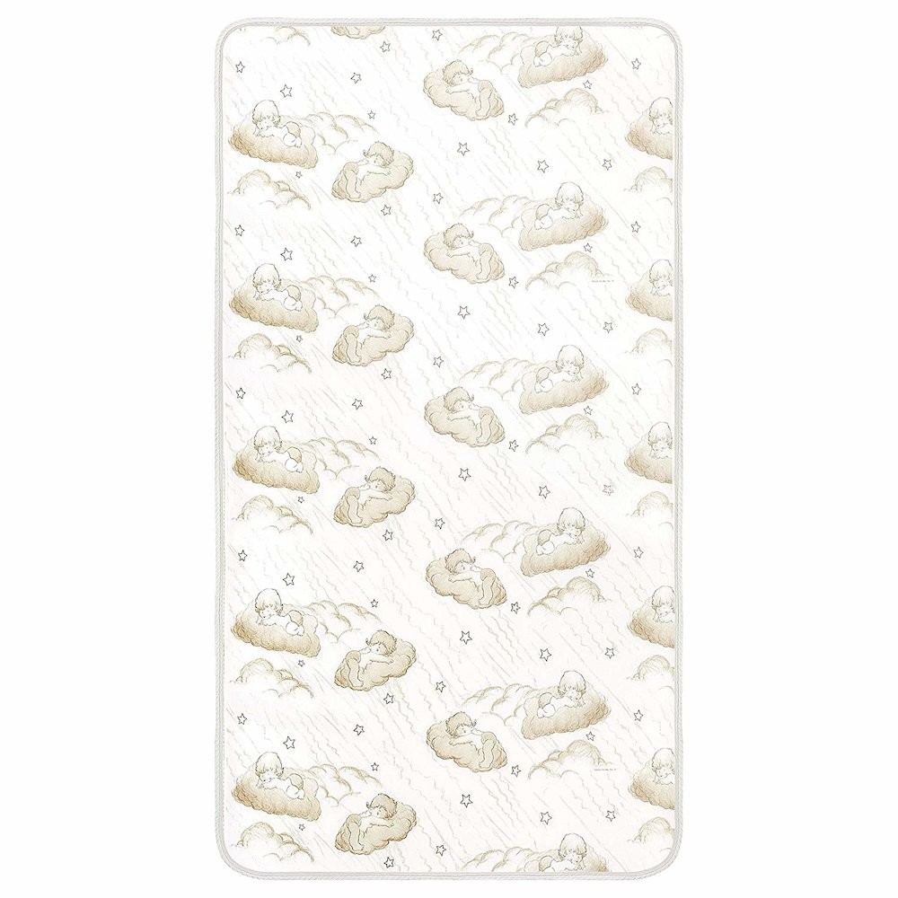 Dream On Me Sweet Dreams 6” 88 Coil Spring Crib and Toddler Bed Mattress