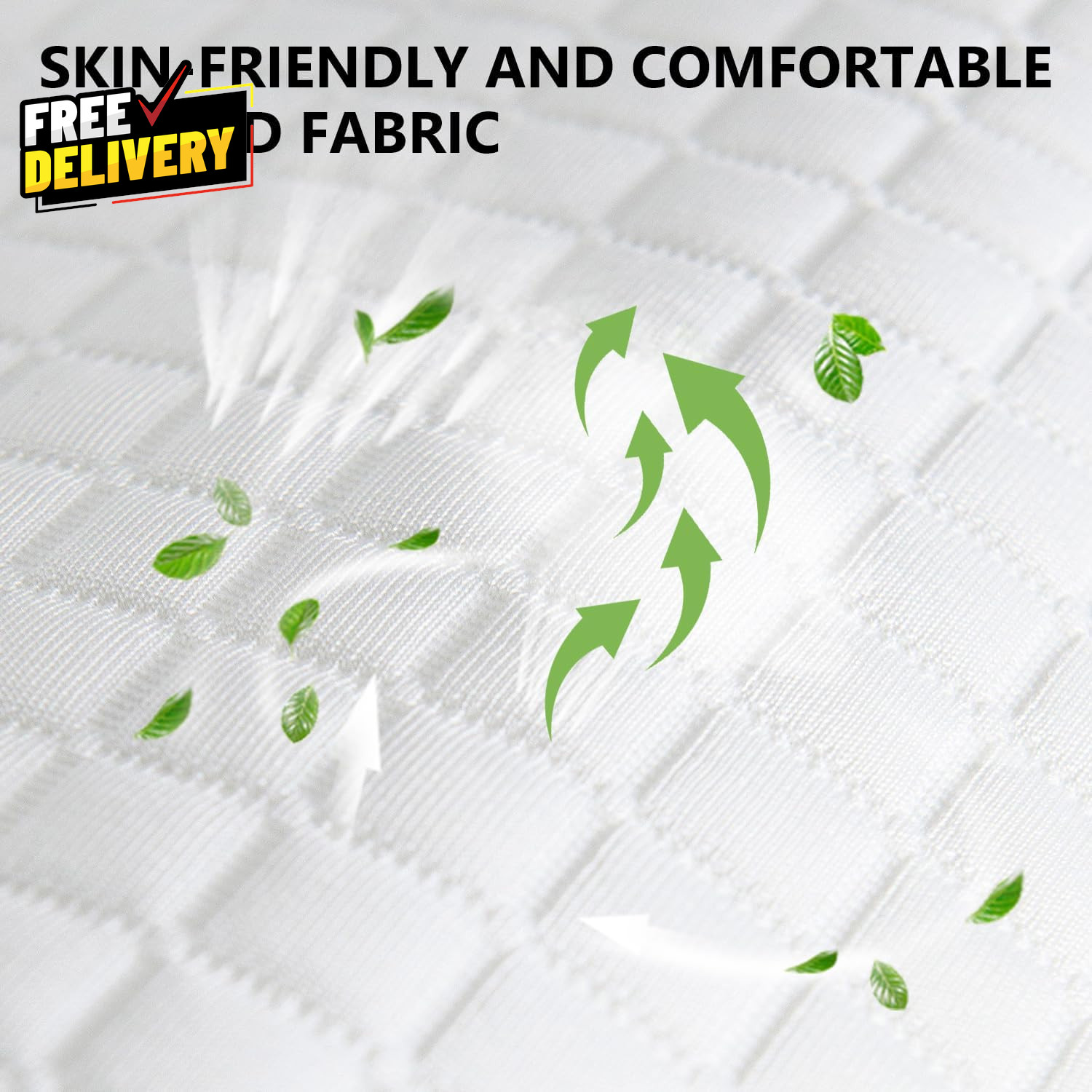 5 Inch Twin XL Gel Memory Foam Mattress Medium Firm Washable Cover CertiPUR-US