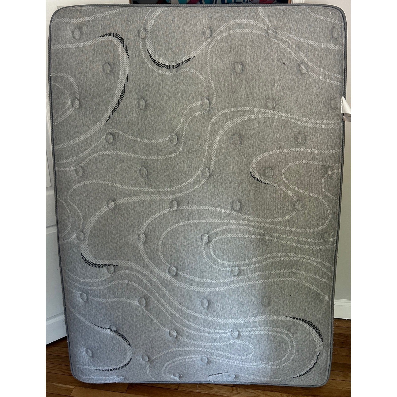 King Koil Perfect Response Full Mattress Garden Grove Swirl Quilted Bed Sleep