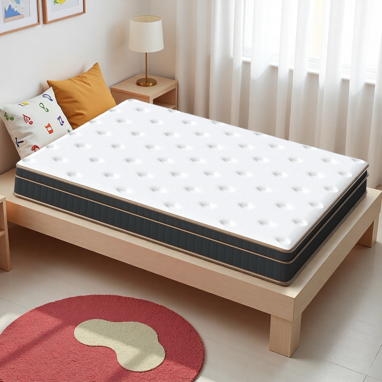 Full Innerspring Mattress 12-Inch – Breathable, Medium Firm For Dorms & Guests