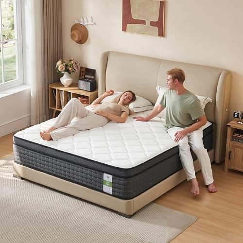 12 Inch Queen Mattress in a Box: Hybrid Memory Queen (U.S. Standard) 12 Inches