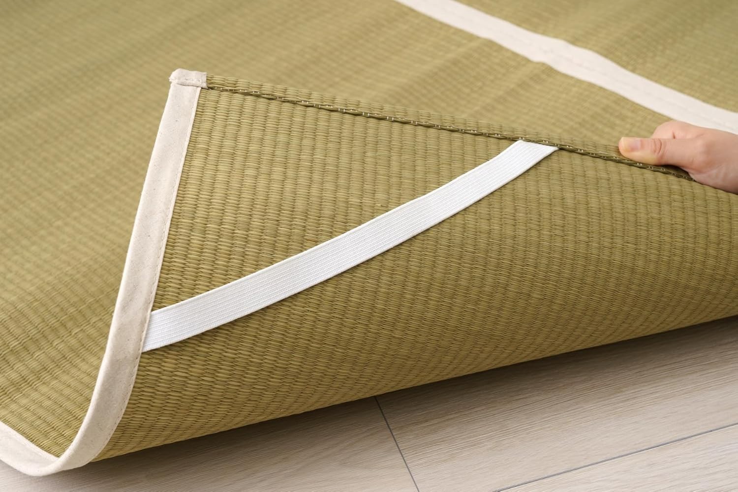 Japanese Tatami Igusa Rush Grass Sleeping Mat, Full Size Futon Topper