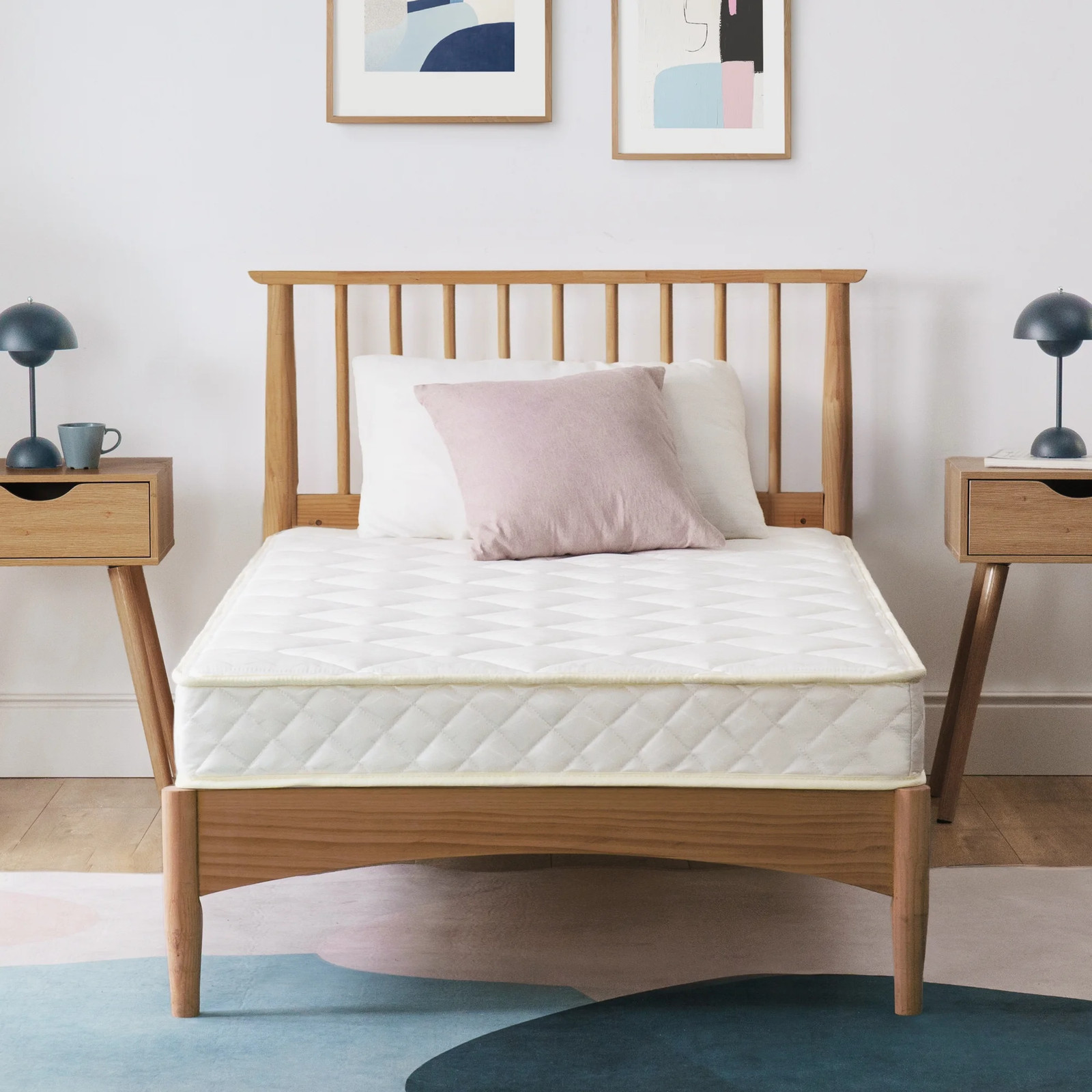 Slumber Sleep 6″ Comfort Plus Innerspring Mattress Twin Full Size CertiPUR Firm