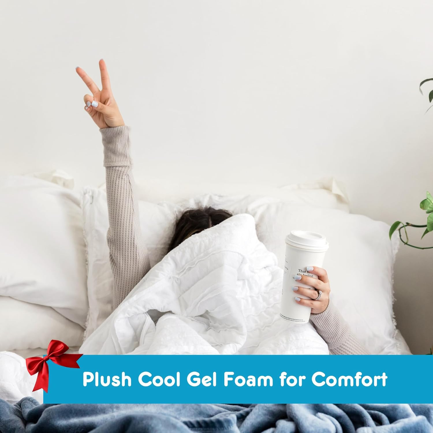 Fairhill California King Pillow Top Mattress – 11″ Cooling Gel Hybrid