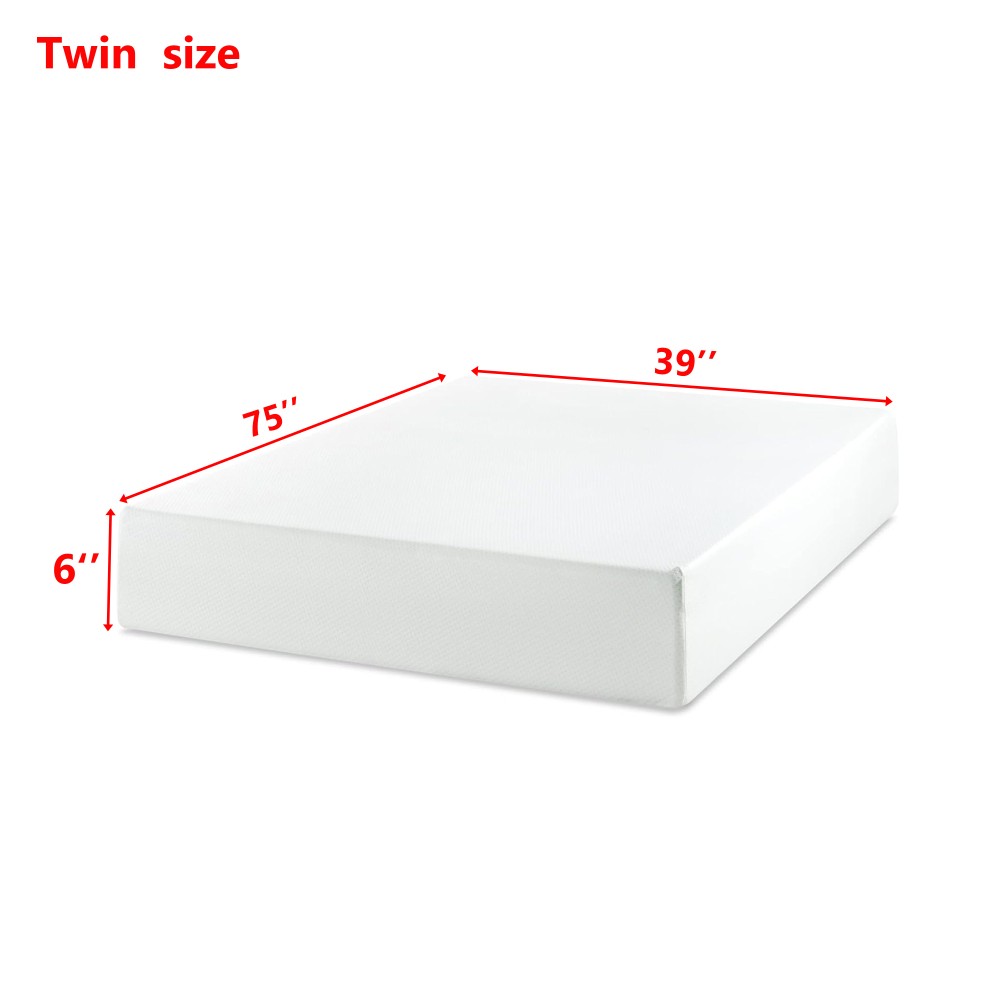 Memory Foam Mattress Green Tea Infused Mattress Breathable Bed Mattress All Size