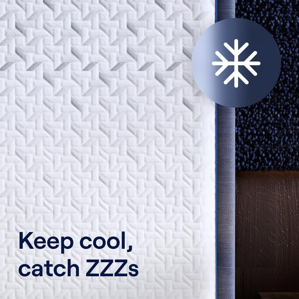 Classic Hybrid 12” Twin Mattress (New Version) – Medium Firm – Contouring Memory