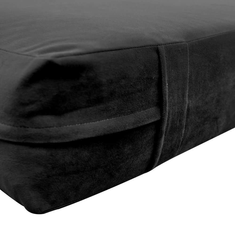 Knife Edge 6″ TWIN-XL 80x39x6 Velvet Indoor Daybed Mattress |COVER ONLY|-AD350