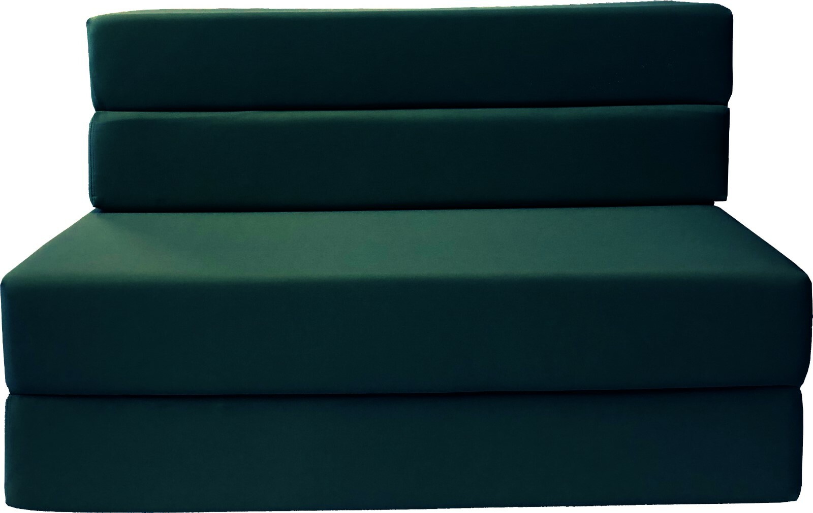 Queen 4-Folding Foam Mattresses, Lounge Beds, Reclining Cushions 6x60x80 Hunter