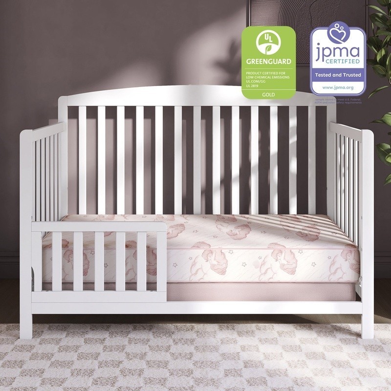 Twilight Crib Mattress Innerspring Waterproof Hypoallergenic Firm Support 5in US