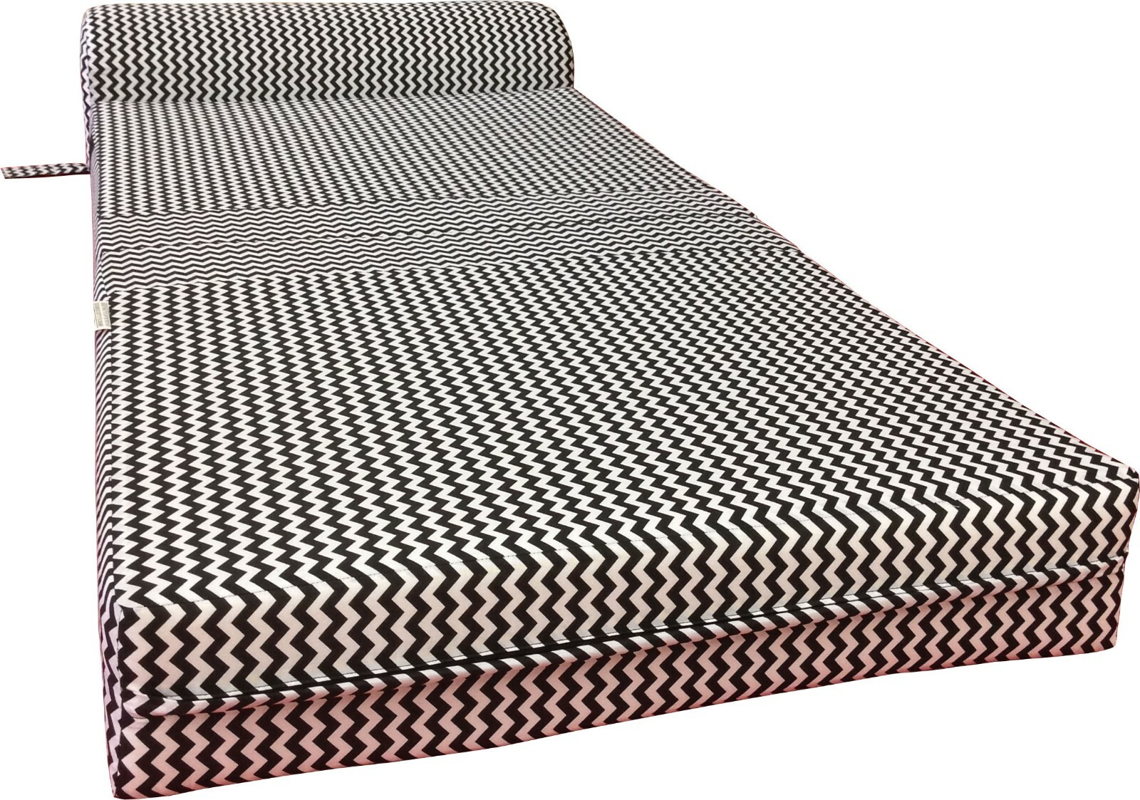Twin Sleeper Chair Folding Foam Beds, Foldable Sofa Couches 6x36x70 Zig Zag