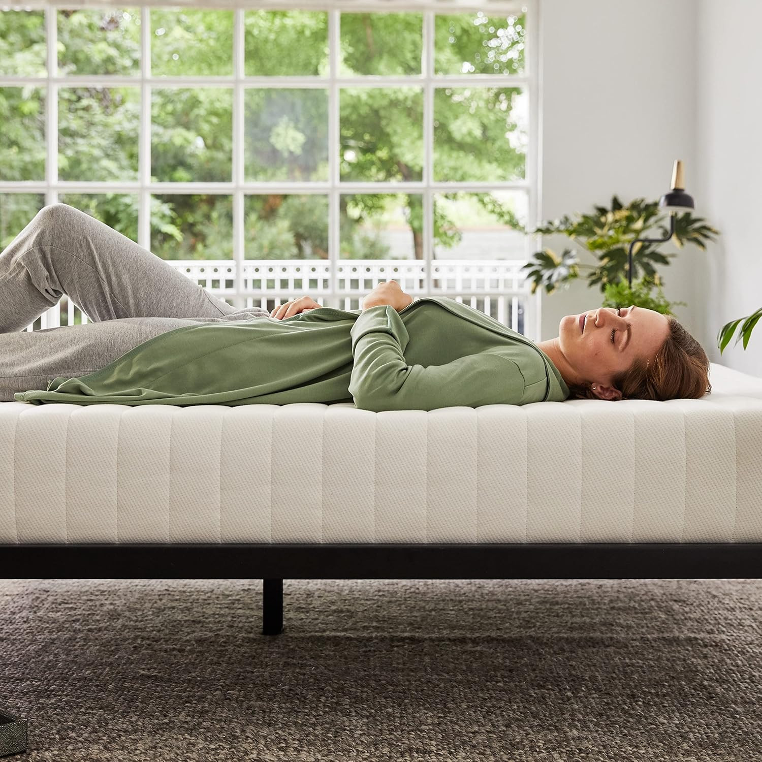 Organic Green Latex Mattress – Medium Firm – Queen Size Comfort