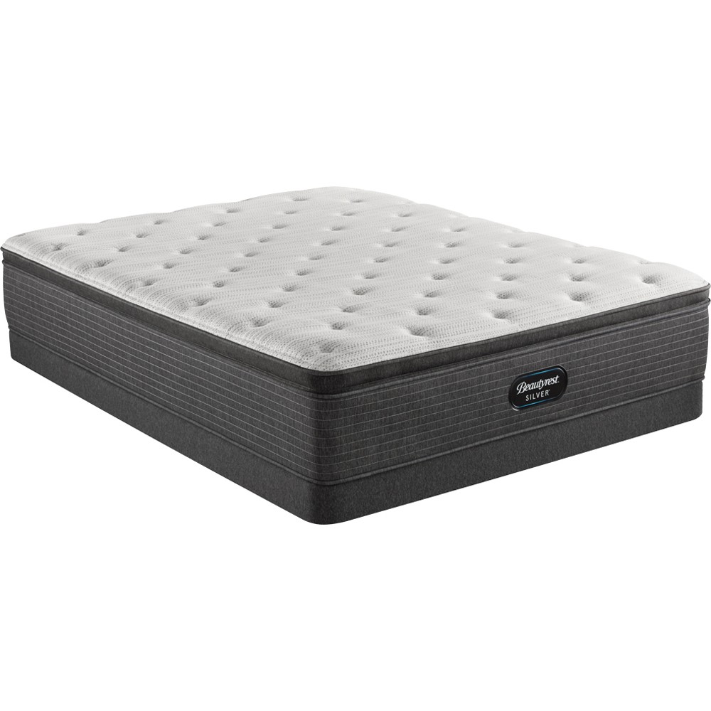 Simmons Beautyrest Silver Plush Pillow Top King 15″ Mattress – 700810108-1060