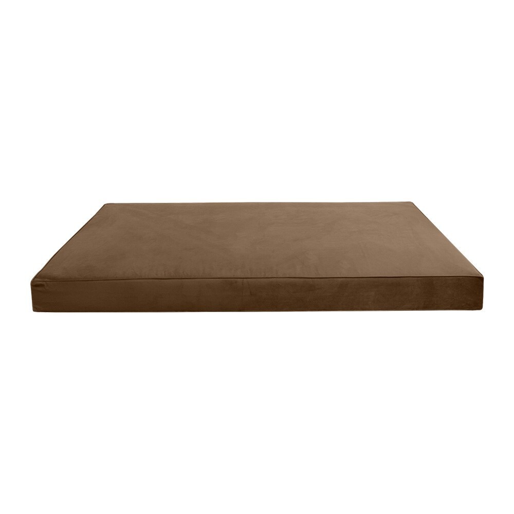 Same Pipe 6″ Twin-XL 80x39x6 Velvet Indoor Daybed Mattress |COVER ONLY|-AD308