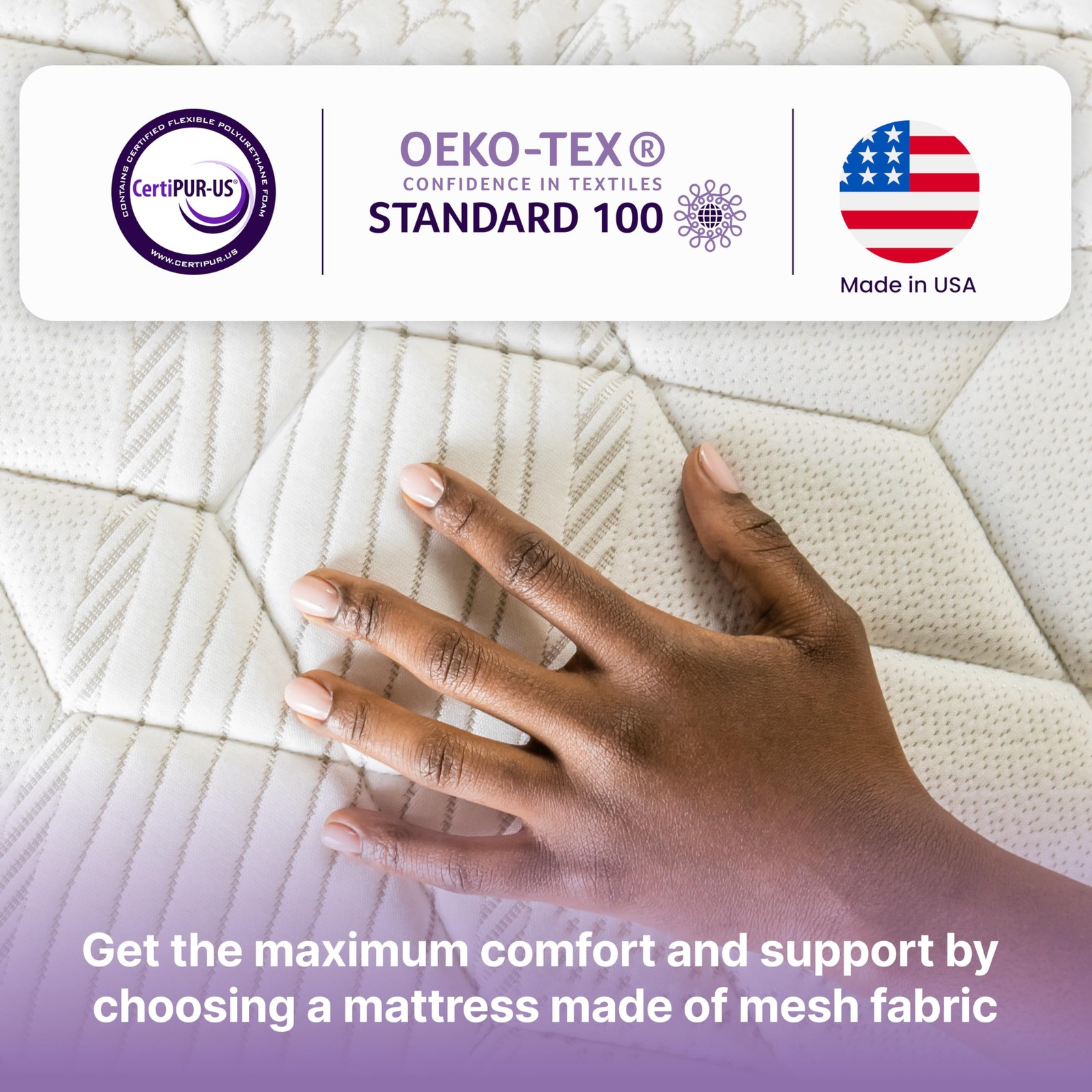 8 Inch Full, Valeria Hybrid Cooling Memory Foam & Pocket Coil Spring Mattress…