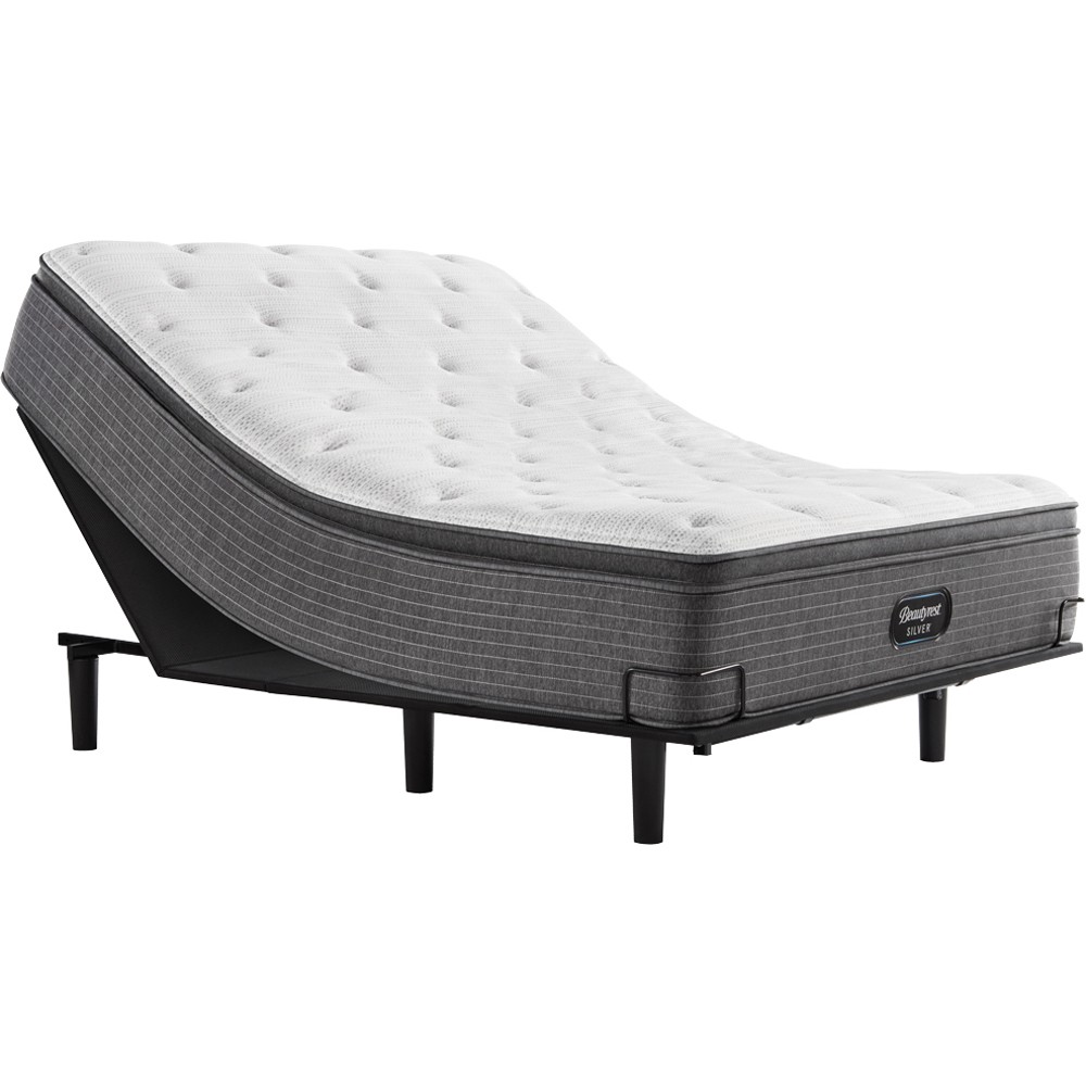 Simmons Beautyrest Silver Plush Pillow Top Queen 15″ Mattress – 700810108-1050