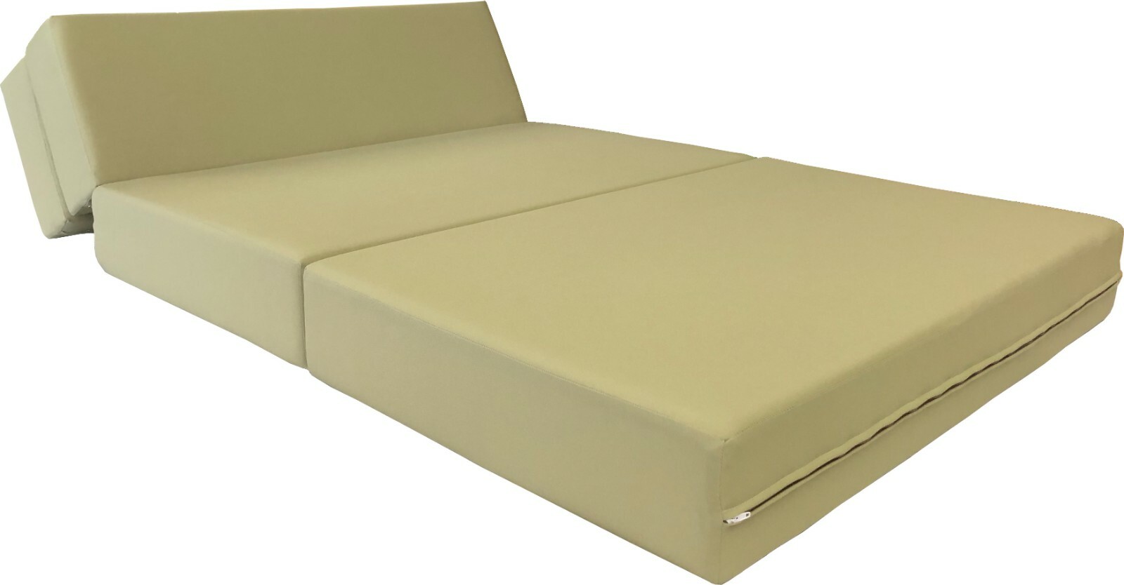 Full Size Folding Foam Mattresses, Sofa Beds, Chairs, Couches, Ottoman Khaki
