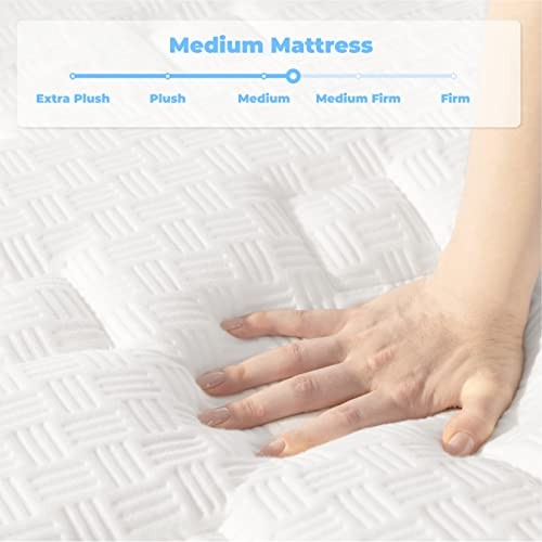 Mattress 12 Inch, Hybrid Cal King Size Mattress in a California King 12 Inches