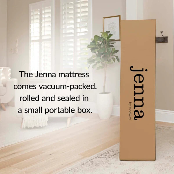 Jenna 10″ Twin Innerspring Twin Mattress in a box-Open Box-Plastic Seal Intact
