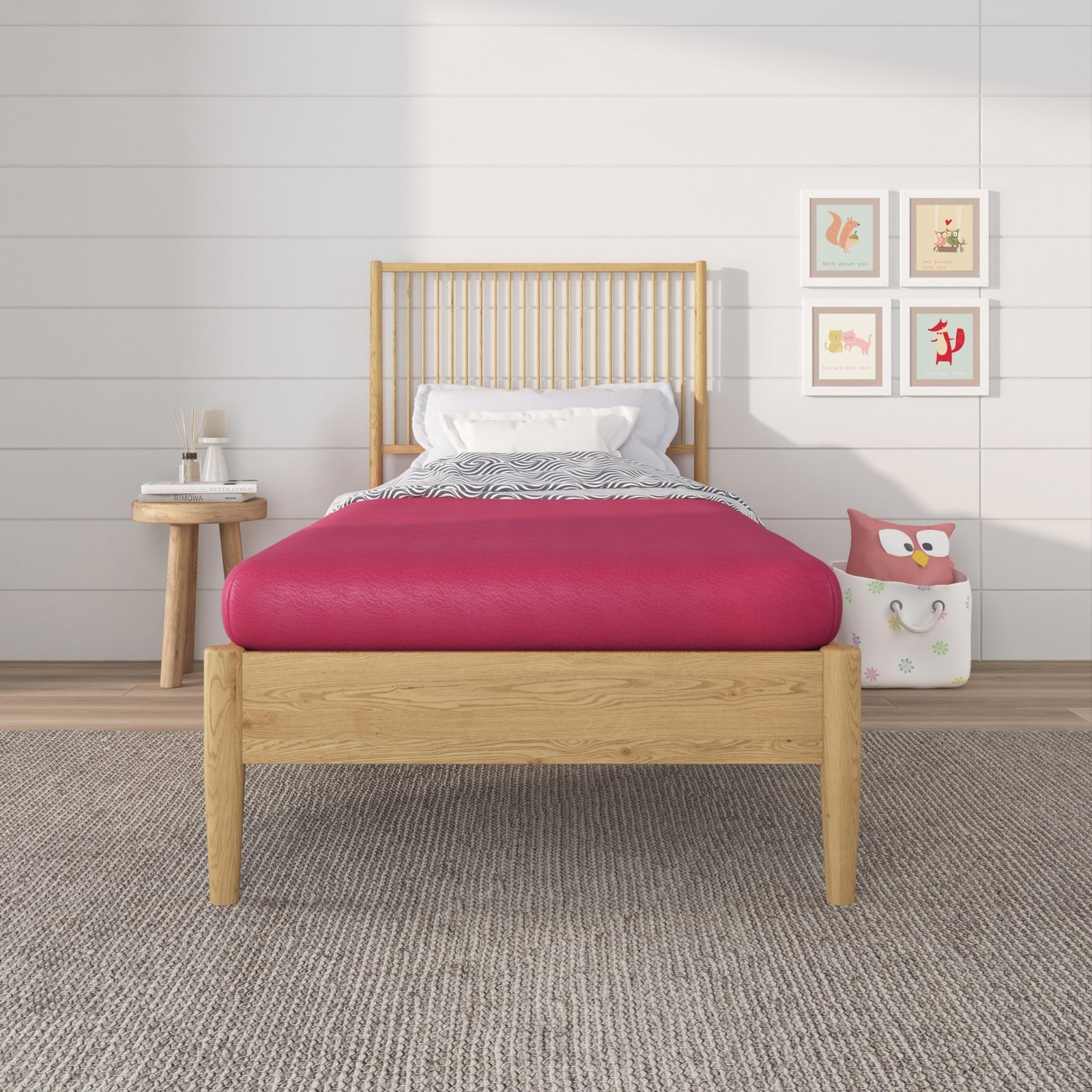 5 Inch Twin Memory Foam Mattress, Medium Feel, CertiPUR-Certified, Bed in a ,…
