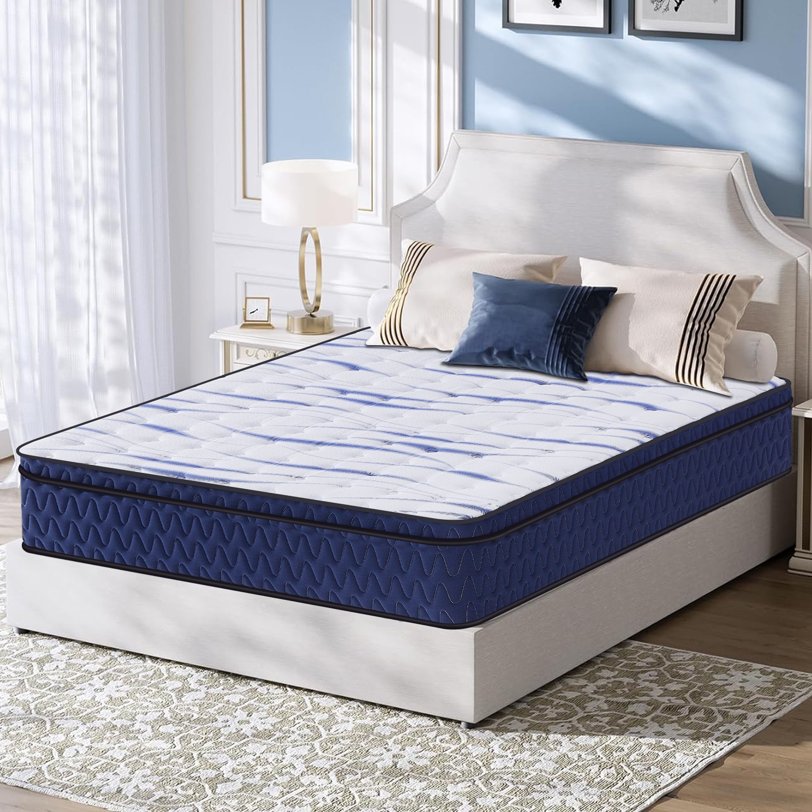 12″ Queen Size Hybrid Mattress With Individually Wrapped Pocket Springs in a Box