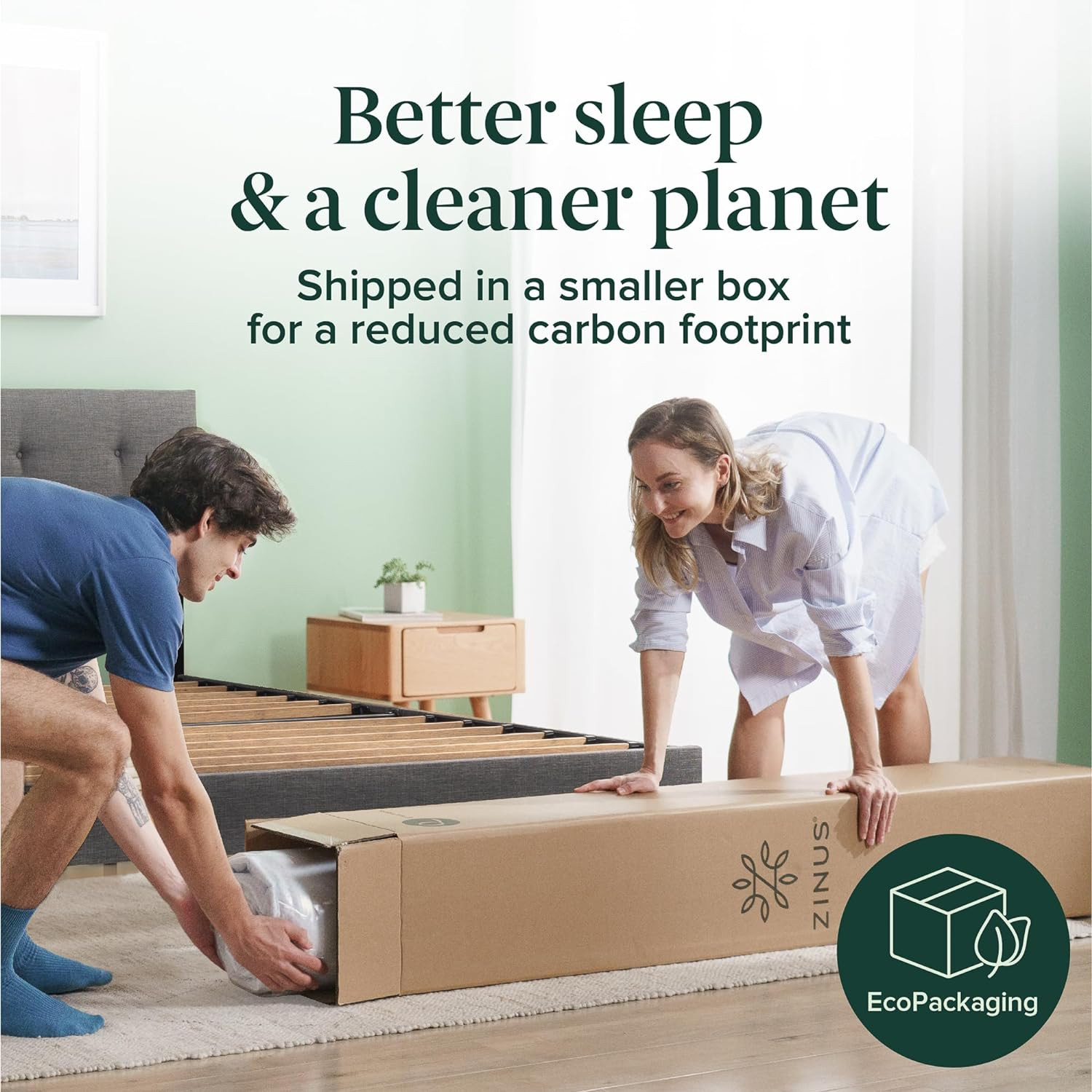 10 Inch Foam and Spring Hybrid Mattress [New Version], Full, Fiberglass Free, Me