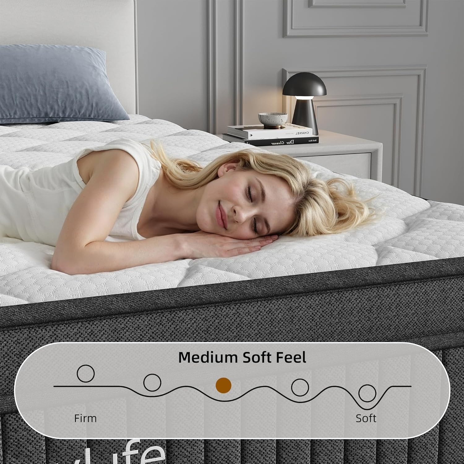 Firm Hybrid Mattress Pressure Relief Back Support Nights Trial
