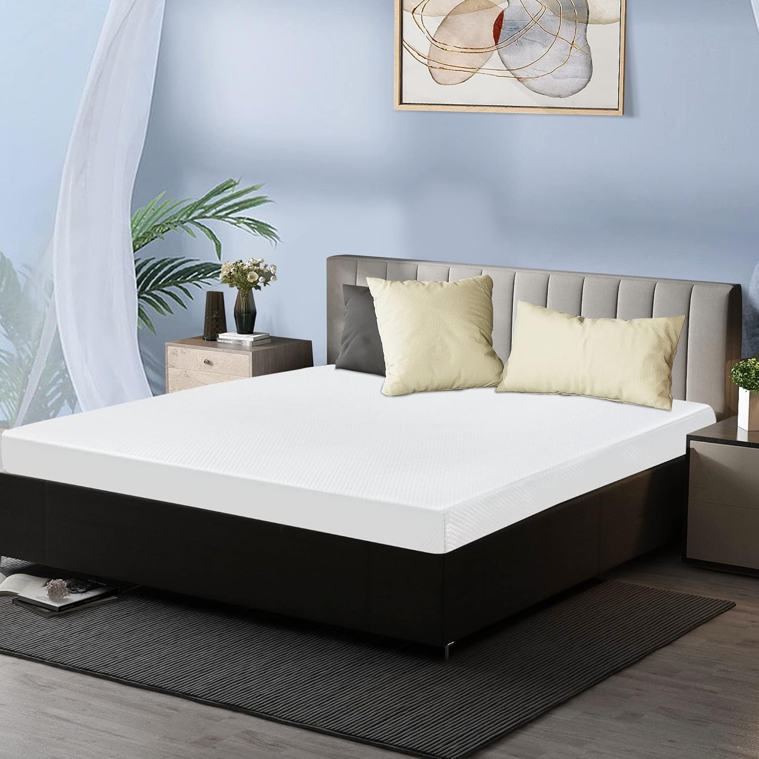 Luxury 5 Inch King Mattress | Gel Memory Foam | Breathable Cooling Comfort