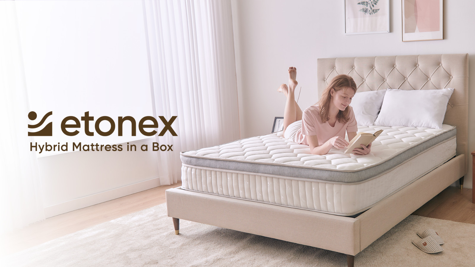 10″ Twin Mattress – Cooling Gel Memory Foam & Pocket Spring Hybrid, Medium Firm,