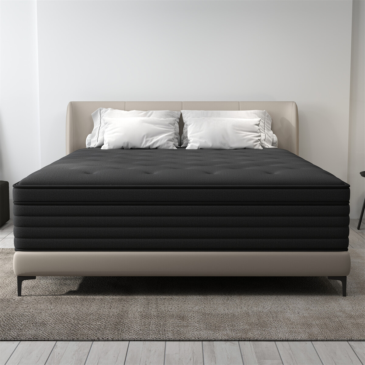 12″ 14″ Gel Memory Foam Innerspring Mattress in a Box Twin Full Queen King Size