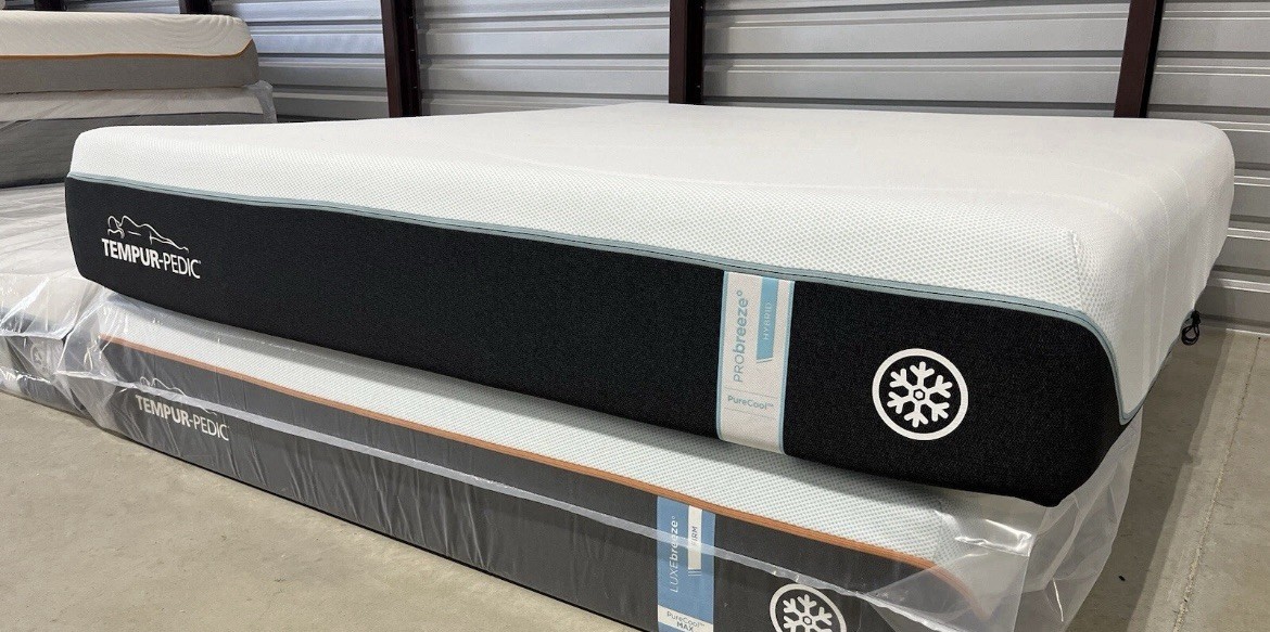 TEMPURPEDIC ProBreeze MEDIUM Hybrid King MATTRESS Free Shipping $5,099.00