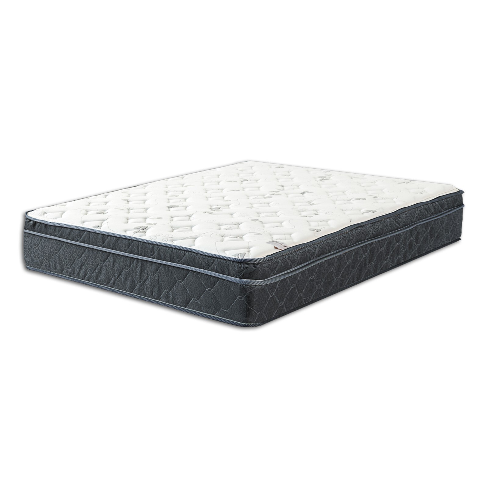 Continental Sleep, 12-Inch Euro Top Pocket Coil Hybrid Mattress