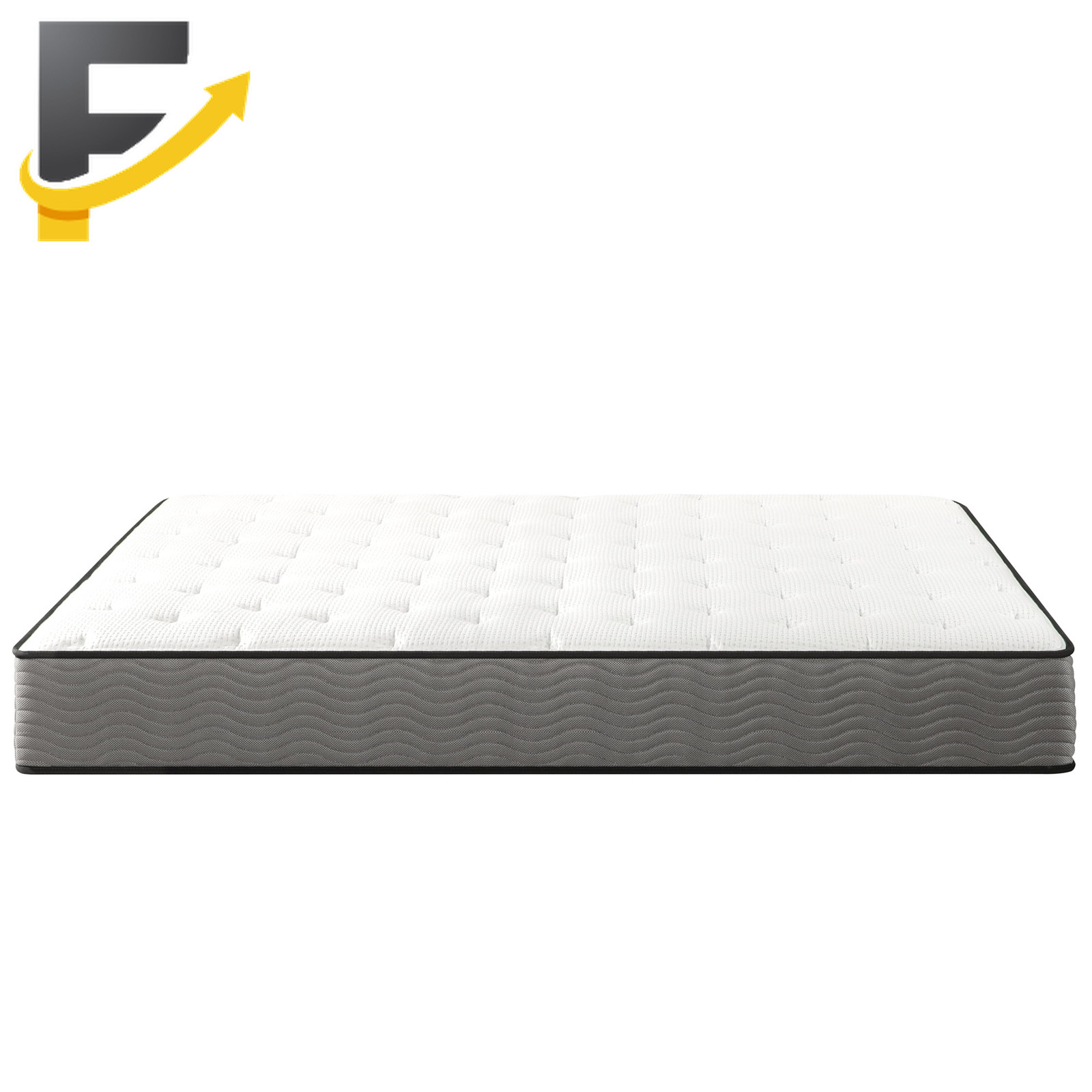 Zinus Support Plus 10″ Twin Tight Top Medium Hybrid Mattress with Comfort Foam