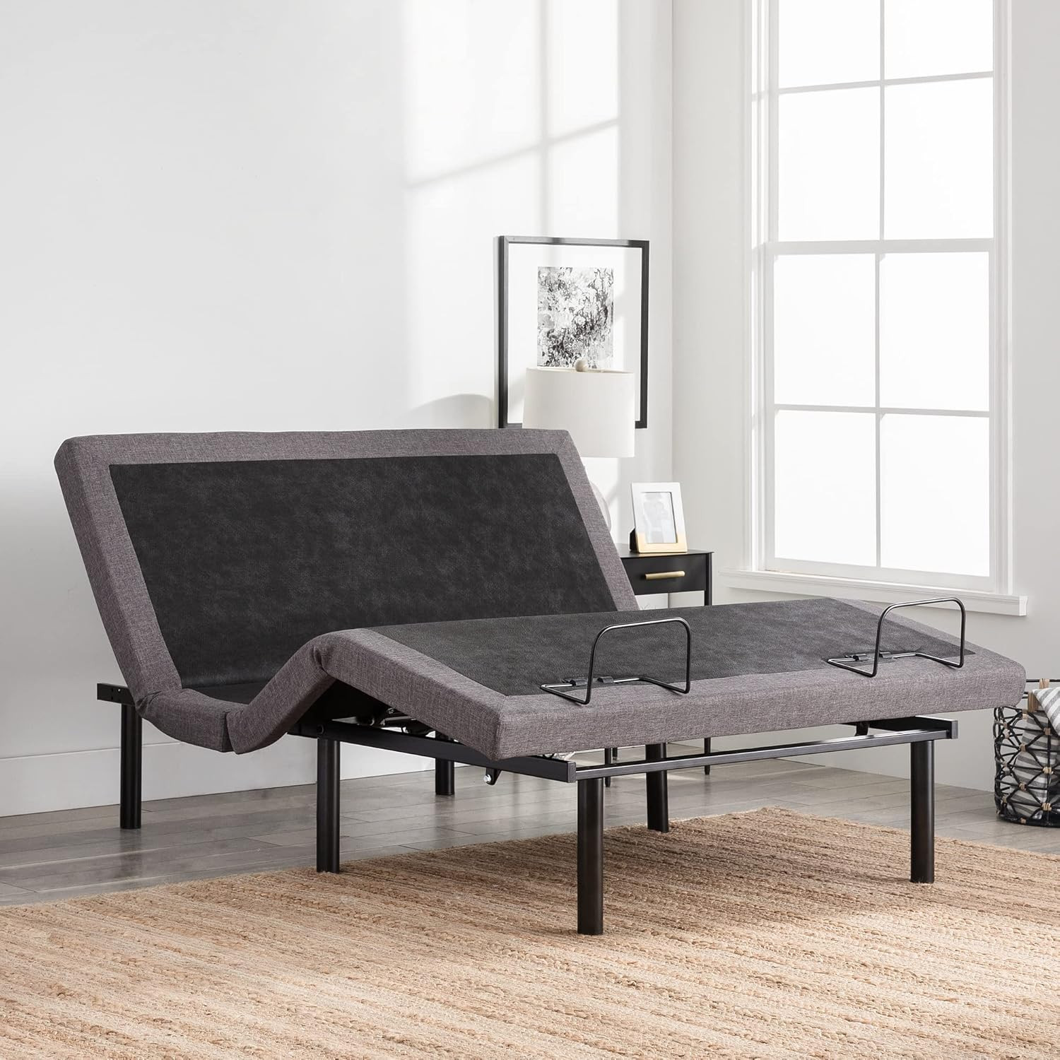 10″ Gel Memory Foam Mattress & L300 Adjustable Base, Split King Set