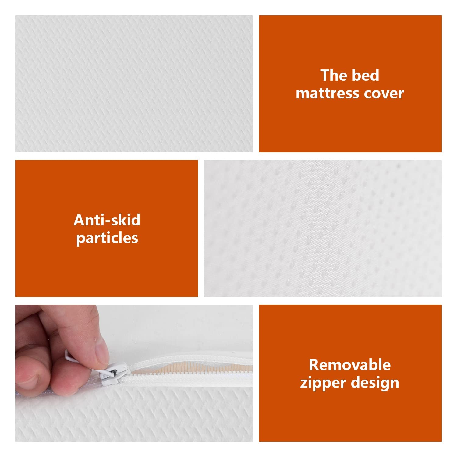 | 10 Inch Full Mattress | Medium Firm Base Foam Mattress | Removable Washable…