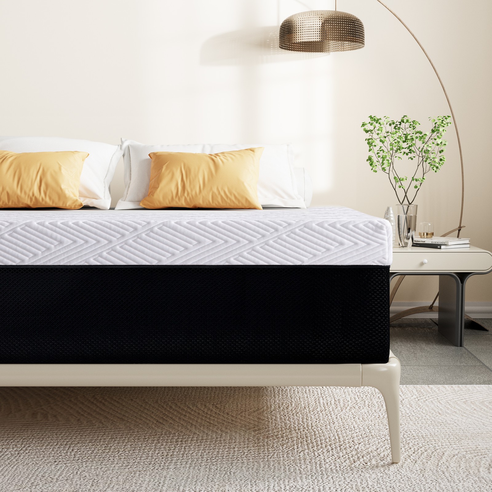 8″10″12″ Twin Full Queen King Size Gel Memory Foam Mattress,Mattress In A Box
