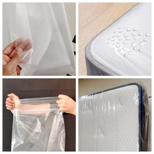 K Mattress Bags for Moving and Storage, Twin/Full Size 54-Inch by 87-Inch