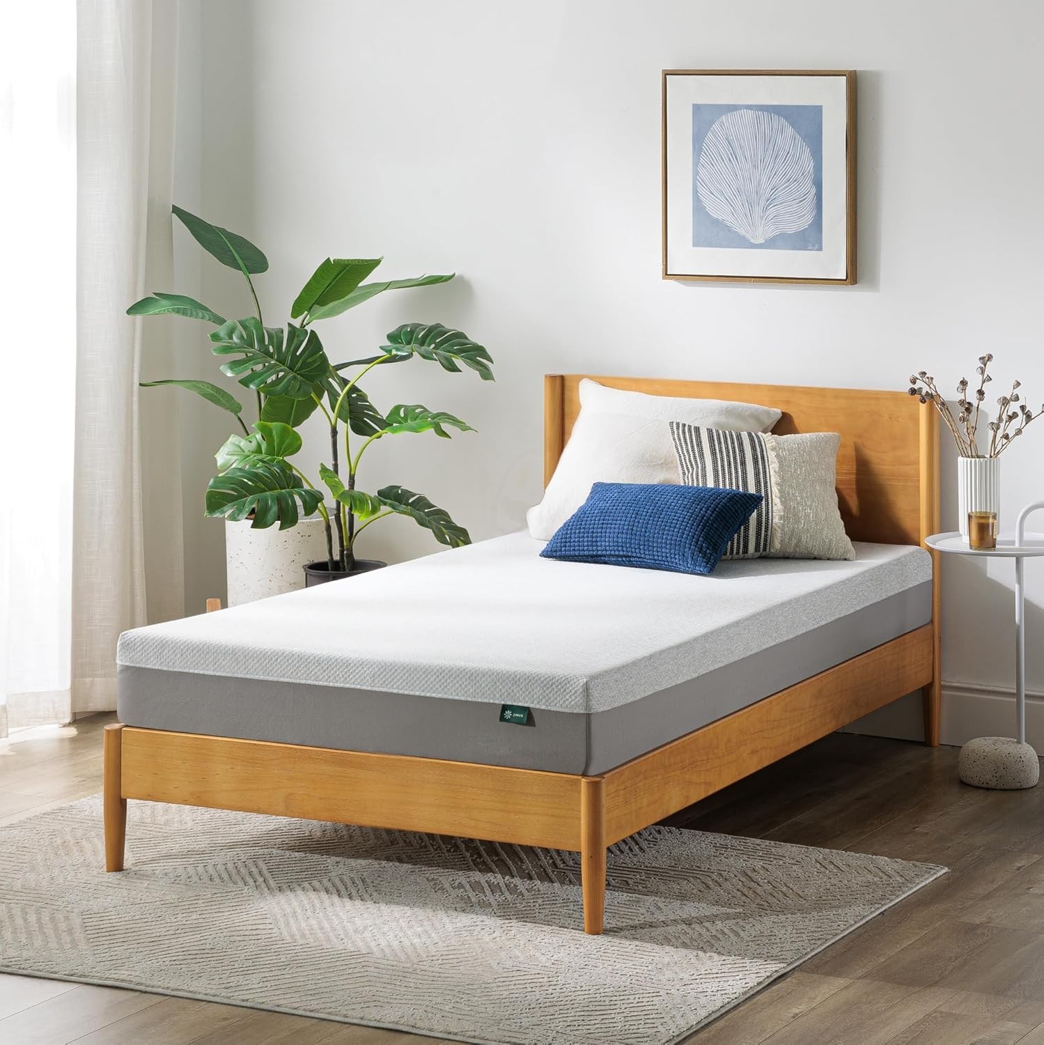 6 Inch Ultima Memory Foam Mattress [New Version], Twin, Fiberglass Free, Medi…