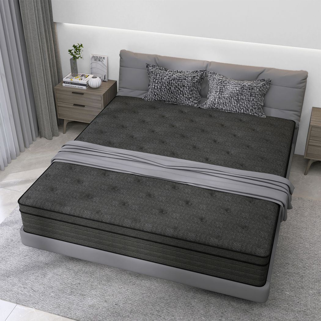12/14 Inch Mattress in A Box Pocket Spring Memory Foam Twin Full Queen King Size