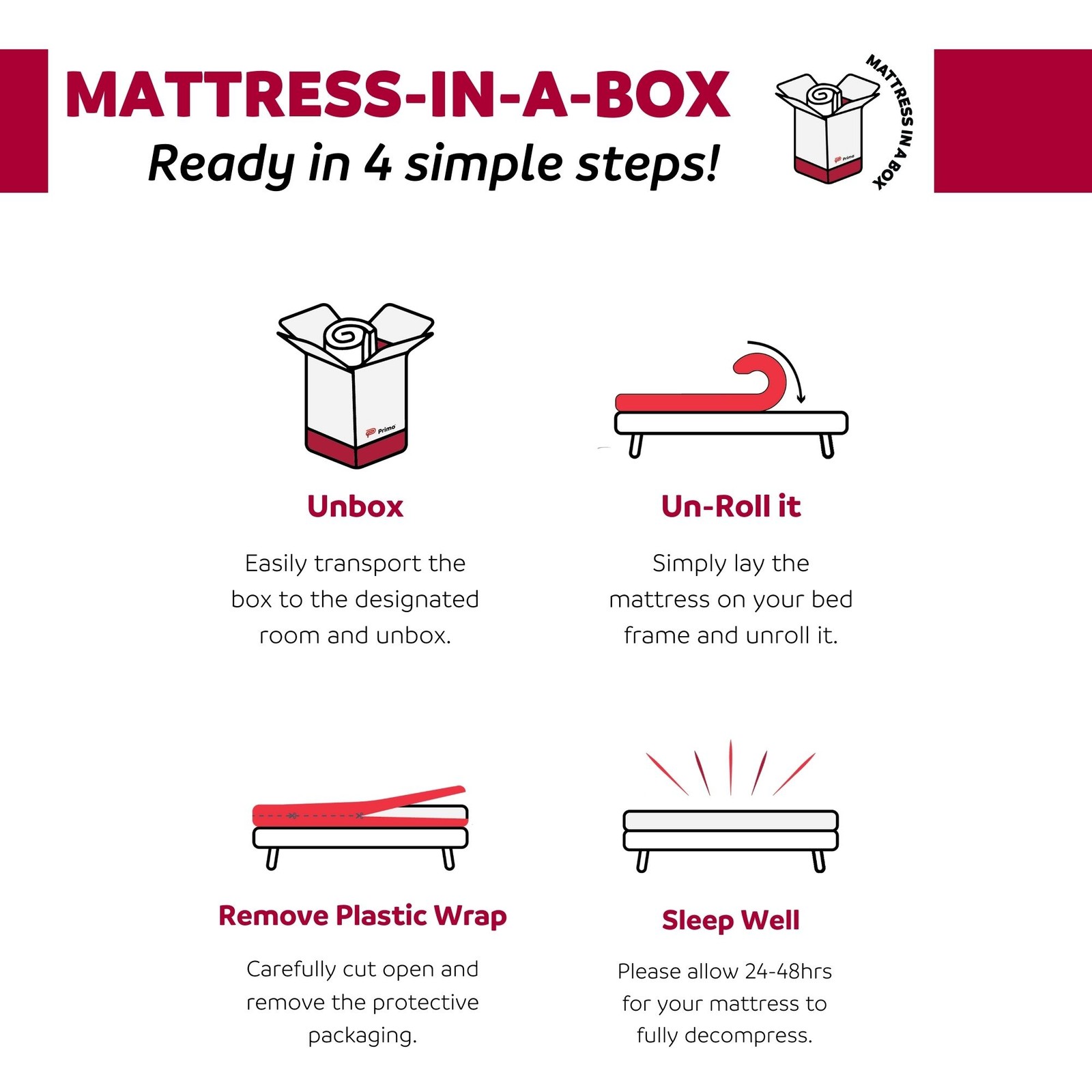 Sterling 15 inch California King Euro Top Gel Memory Foam Hybrid Mattress