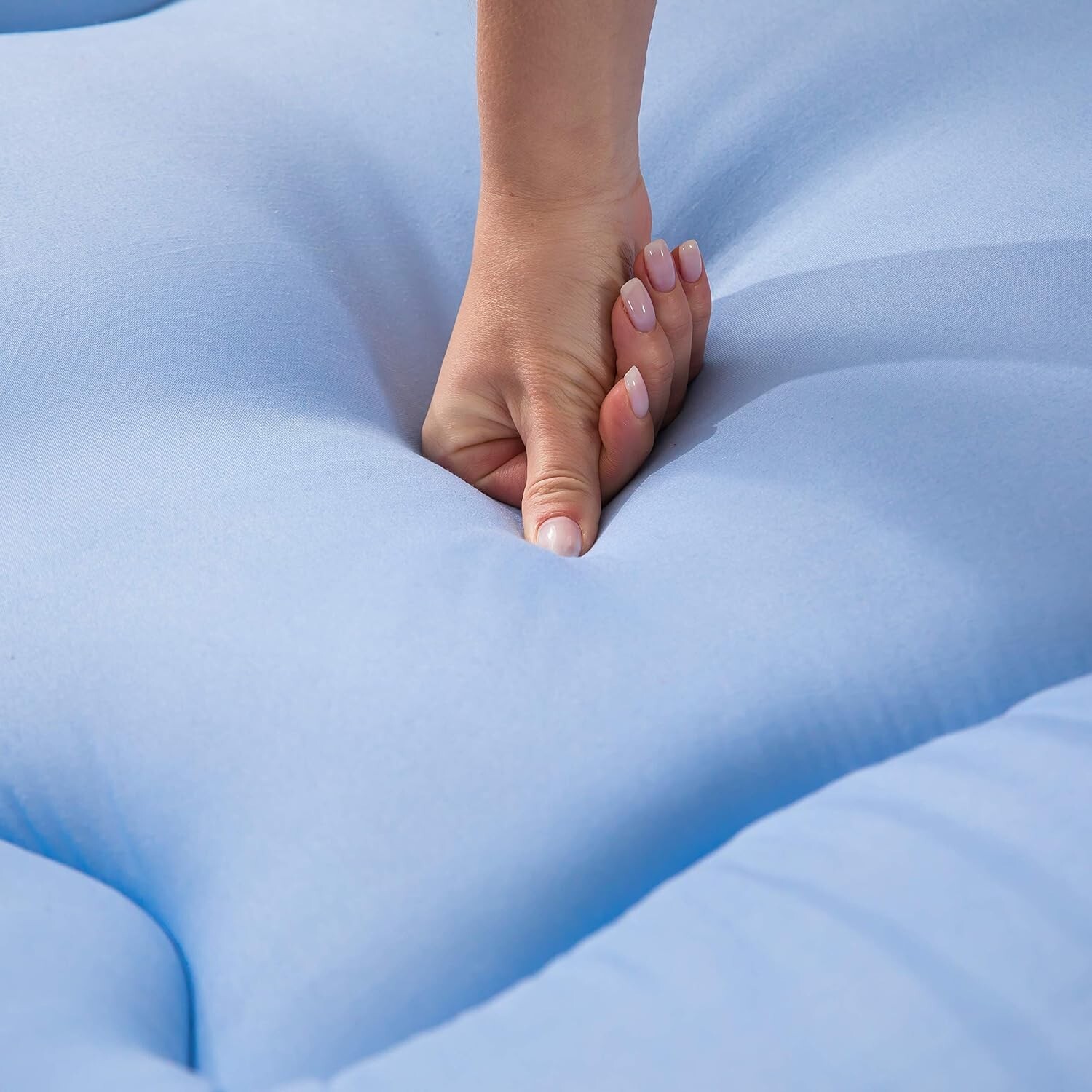 MAXYOYO Japanese Floor Mattress Futon Mattress, Thicken Sleeping Pad Roll Up Mat