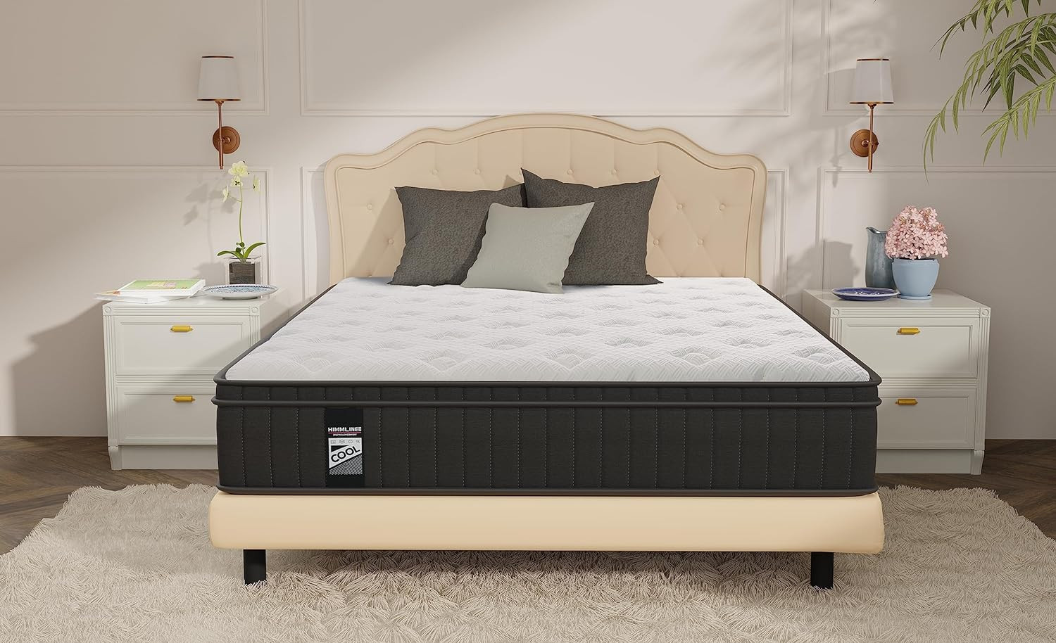 12″ Queen Hybrid Mattress with Gel Foam & Pocket Springs – 120 Nights Trial